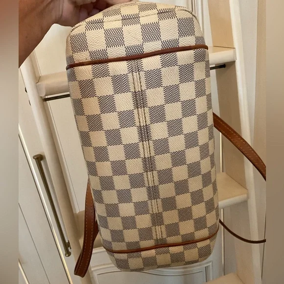Authentic WHITE DAMIER AZUR - Picture 10 of 11